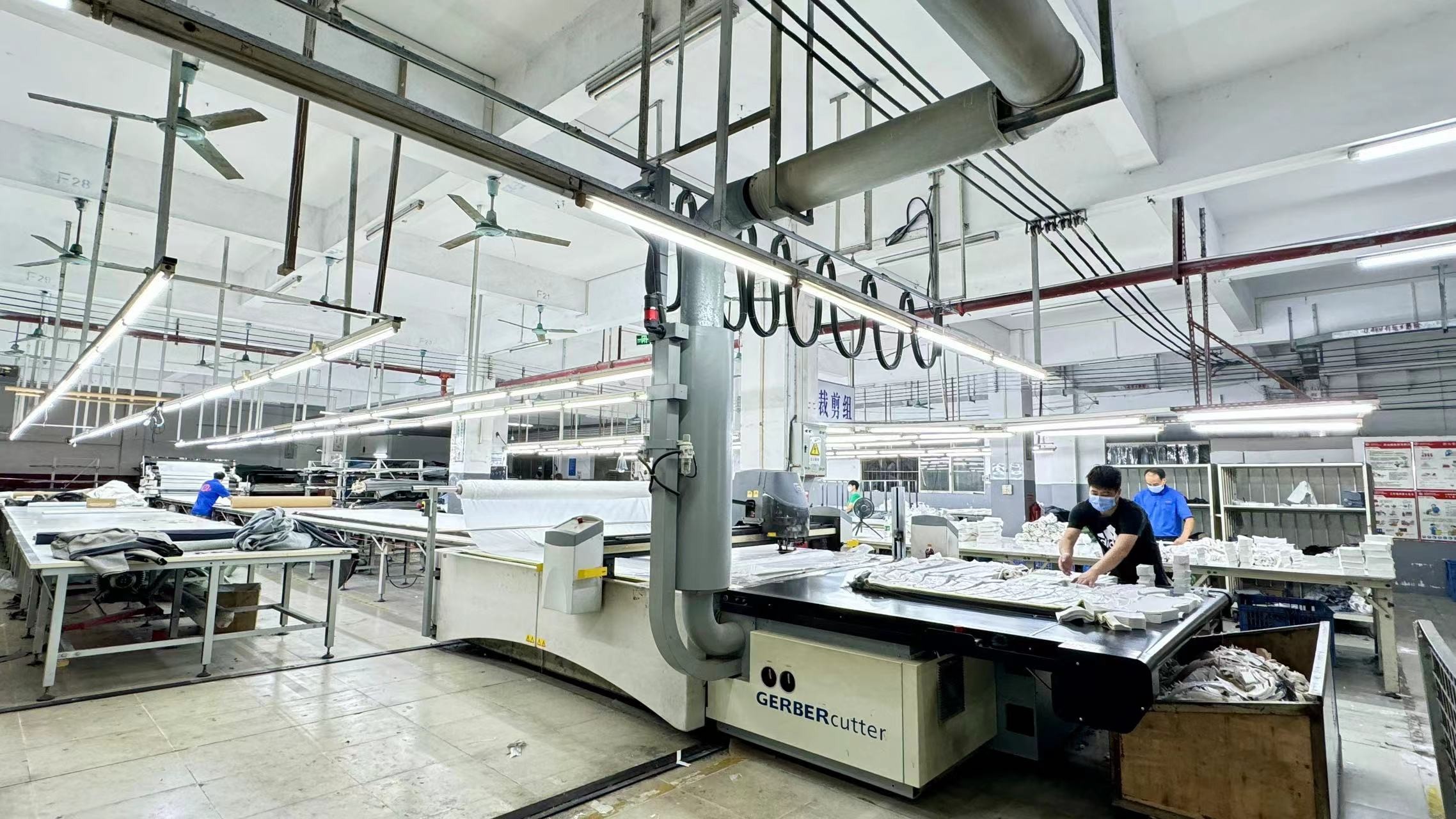 Guangdong Shunde Leka Clothing Design Co., Ltd производственная линия завода