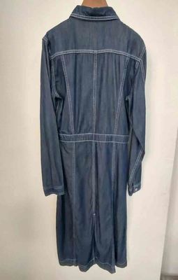 Отличная цветная устойчивость минимальное сокращение Джинсовое платье для длительного ношения