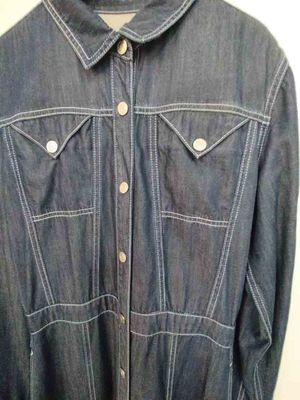 Отличная цветная устойчивость минимальное сокращение Джинсовое платье для длительного ношения